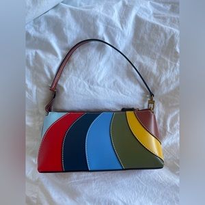 Staud Riviera Kaia Leather Shoulder Bag
